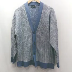 ◇ ⊇ LAKOLE ラコレ ニット 長袖 カーディガン サイズL ブルー系 レディース E  【1503050009744】