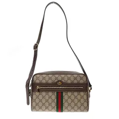 GUCCI グッチ オフィディアGGスプリームスモールショルダーバッグ  ベージュ