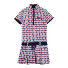 ♡極美品♡FILAフィラ ゴルフ 半袖 ワンピース ゴルフウェア チェック