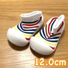 【新品】ベビーシューズ　ベビーフィート　ソックスシューズ　ファーストシューズ　12.0cm　出産祝い　入園準備