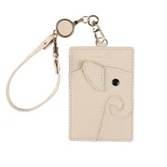 ☆ BE ☆ LIZDAYS ゾウ型リール付きパスケース lizdays リズデイズ リール付き パスケース ゾウ lz-66402 定期入れ ICカード入れ カード入れ カードケース idカードケース IDカードケース 薄型 かわいい 可愛い ブランド