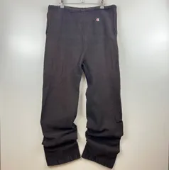 Champion REVERSE WEAVE 80s 中期 USA XL black fade pants チャンピオンリバースウィーブ トリコタグ ブラックフェード 目有 ヴィンテージ