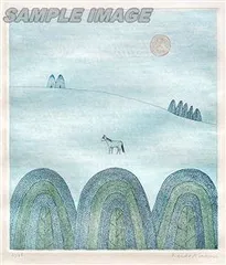 南桂子「海」1955年 カラーエッチング EA 額装済 南桂子「海」1955年 カラーエッチング EA 額装済 Yahoo