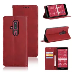 ★即日発送★らくらくスマートフォン F-53E ケース 手帳型 f-53e 手帳型ケース スマホケース カバー 手帳型 PUレザー カード収納 財布型 耐衝撃 ケース マグネット スタンド機能付き 5色(らくらくスマートフォン F-53e ケース手帳型) (レ