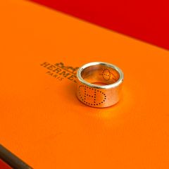 エルメス エクリプス リュバン エブリン リング 48 8号 シルバー925