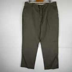 古着 ポロバイラルフローレン Polo by Ralph Lauren チノパンツ ポロチノ ワンポイント スラックス 大きいサイズ w40 L30  グレー メンズ