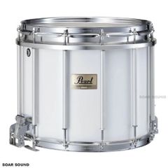 Pearl パール コンペティター 14"x12" CMSX Snare Drum マーチング スネアドラム CMSX1412/C ピュアホワイト