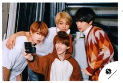 なにわ男子/Aぇ!group 19年Happy 2 year!!~今年も関ジュとChu Year!!~ 高橋恭平/正門良規/末澤誠也/藤原丈一郎 公式写真 *1枚