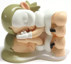 【中古】トレーディングフィギュア 【シークレット】Melted Mask 「POPMART ZSIGA Twins シリーズ」