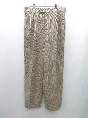 ◇ ⊇ J.RIGGINGS チェック タックパンツ サイズ35R ブラウン系 メンズ E  【1501230010337】のサムネイル