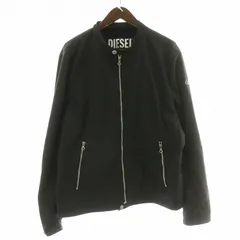 【極美品】ディーゼル ライダースジャケット シングル 高級羊革 黒 XS相当 DIESEL ディーゼル シングル ライダース 羊革