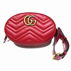 グッチ　GUCCI　GGマーモント　491294　バッグ　ボディバッグ　ウエストポーチ　レディース