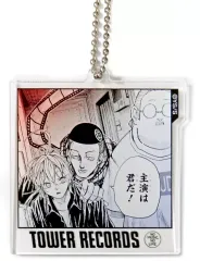 【中古】キーホルダー 坂本太郎＆赤尾晶＆京 「SAKAMOTO DAYS×タワーレコード 複製原画展 名場面アクリルキーホルダー vol.2」