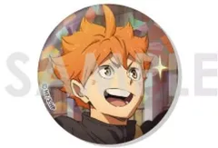 【中古】バッジ・ビンズ 日向翔陽 「ハイキュー!! トレーディングホログラム缶バッジ-One Fine Day!-」