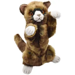 HANSA  5041 子ネコ28 H28(cm)  ぬいぐるみ ハンサ クリスマス 誕生日 プレゼント 動物 犬 猫 鳥 うさぎ ペンギン アニマル 置物 人形 フィギュア KOESEN ケーセン 大きい マスコット 実物大 大型