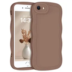 【数量限定】人気 ソフト デザイン バンパー ウェーブ 耐衝撃 tpu 超軽量 薄型 ケース 滑り止め ケース ワイヤレス充電対応 se2・7 ストラップホール付き アイフォン 8・ SE3 iPhone SE2 iPhone 8 7 se第3世代 用 se