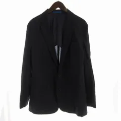 ランバンオンブルー LANVIN en Bleu テーラードジャケット 背抜き センターベント 2B シングル 50X XL 紺 ネイビー /ROのサムネイル