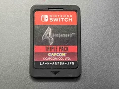 ニンテンドースイッチ バイオハザｰド トリプルパック【箱、取説無し】