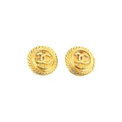 シャネル ヴィンテージ イヤリング ココマーク イヤリング CHANEL ゴールド