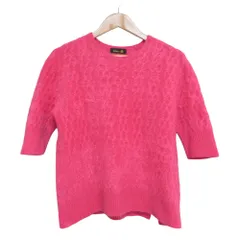 ドゥロワー　12Gカシミヤファークルーネックニット　ピンク 2025年最新】drawer カシミヤファーの人気アイテム - メルカリ