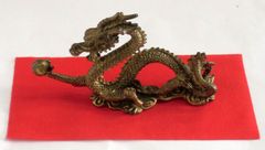 ◆風水置物◆風水の龍◆銅合金（真鍮）製