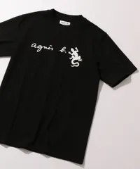 agnes b. アニエスベー レディース メンズ　Tシャツ ブラック
