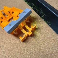 ミニ四駆　フレキ加工治具　MSセンタースライサー　前後対応