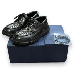 新品 DIOR ボート スエード レザー シューズ オブリーク  ディオール 3DE318KD916140  40 63530Aのサムネイル
