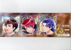 【中古】ストラップ(キャラクター) [単品] 伏見臣＆兵頭十座＆七尾太一 缶ストラップ3種セット 「A3!(エースリー) 2D☆STAR Vol.9 アニメイト限定セット」 同梱特典