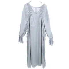 フレイアイディー 長袖 ワンピース F ブルー系 FRAY I.D レディース 【中古】  【230210】