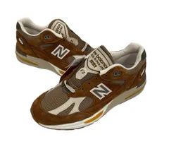 ニューバランス new balance Made in UK 991v2 Iconic Influences キャラメルカフェ スウェード 茶 U991GB2 メンズ靴 スニーカー ブラウン US9 101sh-2293
