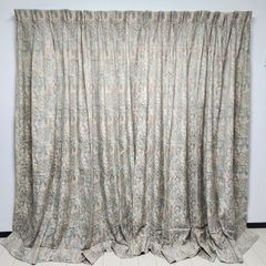 スミノエ ペイズリー柄カーテン 2枚 110×205cm