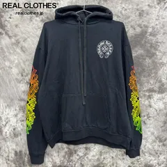 クロムハーツ マルチカラー パーカー L CHROME HEARTS クロムハーツ マルチカラー クロス プルオーバー