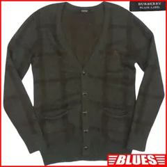 バーバリーブラックレーベルニットせーターパーカーカーディガン BURBERRY BLACK LABEL - バーバリー 廃盤 カーディガン ニット