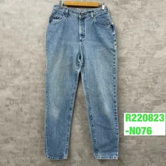 実寸28in Lee ライトブルー ジップフライ テーパード デニムジーンズパンツ レディース 12M 3056544 USA 海外輸入 古着 R220823-N076