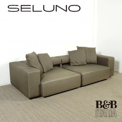 ◾︎SELUNO◾︎ 【展示良品】B&B ITALIA ビーアンドビー イタリア  ANDY / アンディ アームソファ シェーズロング機能付 / ファブリック 160万 v454
