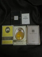 0093 香水+ライターセット Nina Ricci GIVENCHY シャネル