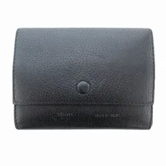 CELINE　黒いレザー名刺入れ CELINE セリーヌ 名刺入れ ブラック レザー【472】RKT の購入
