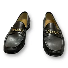 TOM FORD ヨーク チェーン レザー ローファー 革靴 短靴 トムフォード   ブラック 9 1/2   54233Aのサムネイル