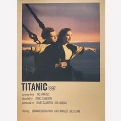 K167A3 タイタニック 映画 ポスター 洋画 レオナルド・ディカプリオ 新品