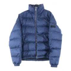 DIOR (ディオール) 19AW Oblique Down Jacket オブリーク 総柄 ダウン ジャケット ネイビー 943C449A4462