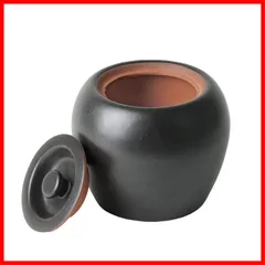 【特価セール】【Amazon.co.jp 限定】 キャプテンスタッグ(CAPTAIN STAG) 火消し 火消し壺 和膳亭 陶器製 UY-7035 ブラック 外径160×高さ130mm