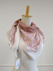 【新品未使用】destin COT CARRE BANDANA デスティン コットン カレ バンダナ ITALY スカーフ ストール