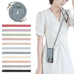 YerlyLan ストラップ 落下防止 iPhone 14 携帯ストラップ スマホ スマートフォン スマホカバー スマホストラップ首掛け iPhone 15 落下防止 iPhone 14 スマホケース ショルダーストラップ 落下防止 iPhone 14 ス 1