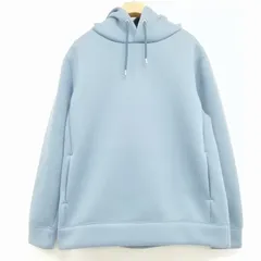 シップス SHIPS パーカー フード バルキー ポンチ プルオーバー  M ブルーのサムネイル