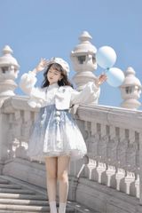 【To ALice】海月少女シリーズ　トップス＆スカートセット　白 To ALice】海月少女シリーズ トップス＆スカートセット 白 - メルカリ