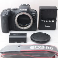 ☆良品☆ キヤノン Canon ミラーレス一眼カメラ EOS R6 ボディー EOSR6 ブラック #2403