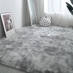 グレー 床暖房対応 オールシーズン 防ダニ 防臭 抗菌 ホットカーペット 120x160cm ふわふわ 洗えるラグ 滑り止め付 1.5畳 ラグマット 絨毯 カーペット YUGANG
