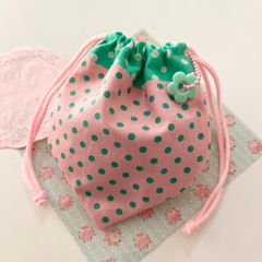 可愛いいちご巾着☆レトロ☆昭和レトロ☆ゆめかわ