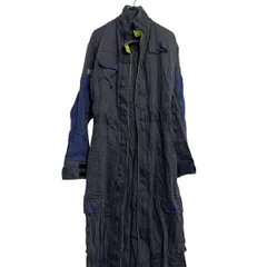 長袖 つなぎ 1 M～ チャコールグレー ジップアップ オールインワン ワークウェア 作業着 古着卸 アメリカ仕入 a703-5112